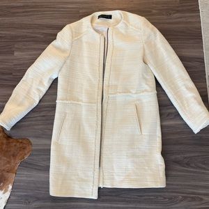 Cream colored Zara jacket never worn